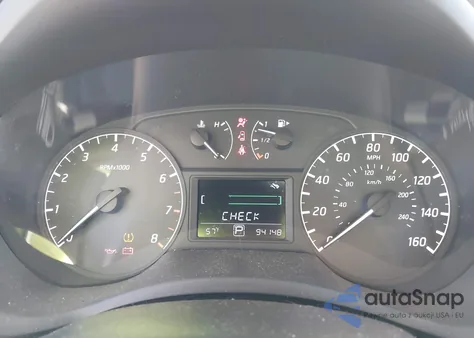 2017 Nissan Sentra S из США, поврежденный, VIN 3N1AB7AP8HY249217